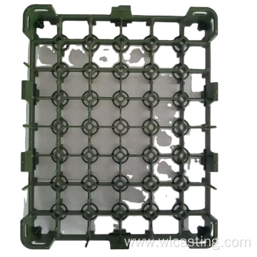 Heat resistant steel cast heat treatment frame